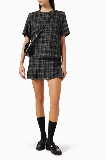 Aleta Check Dress