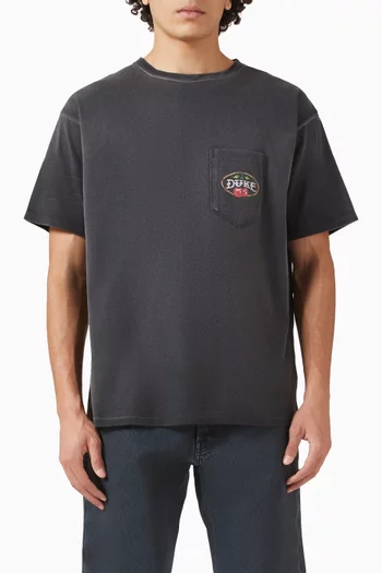 Duke Ranch Cherry Vintage T-shirt in Cotton