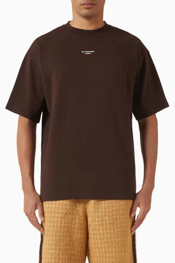 Le Slogan Classique T-shirt in Cotton