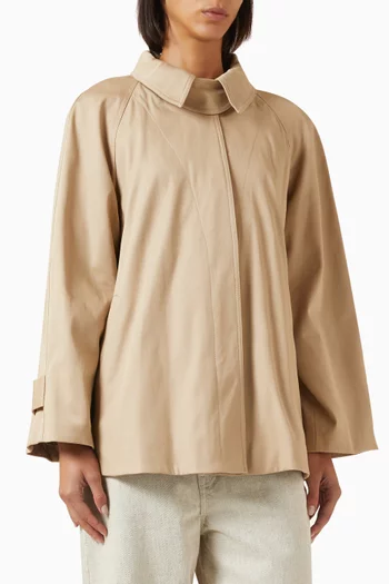 A-line Trench Coat