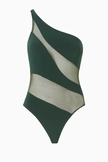 Snake Mesh Mio One-piece Swimsuit
