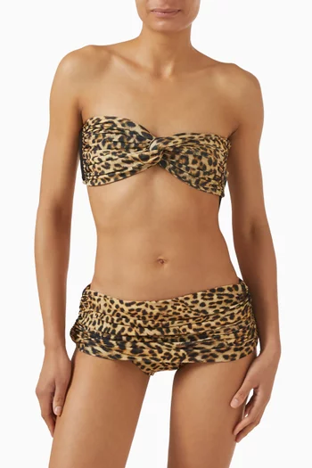 قطعة بيكيني سفلية بيل بخصر منخفض