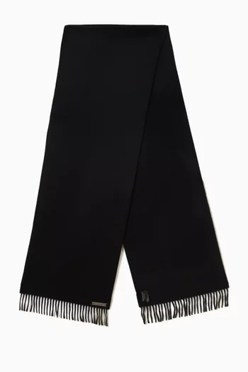 Fringe Scarf in Cashmere