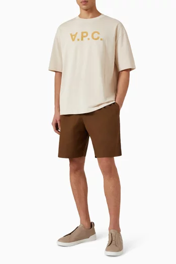 Logo Shorts in Cotton