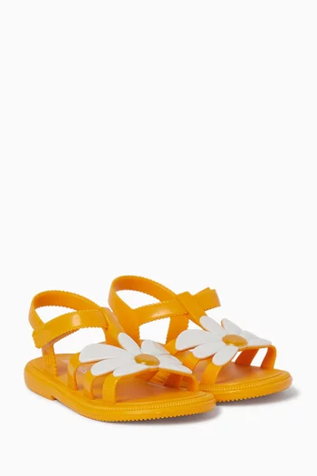 Hip Bloom Sandals in PVC