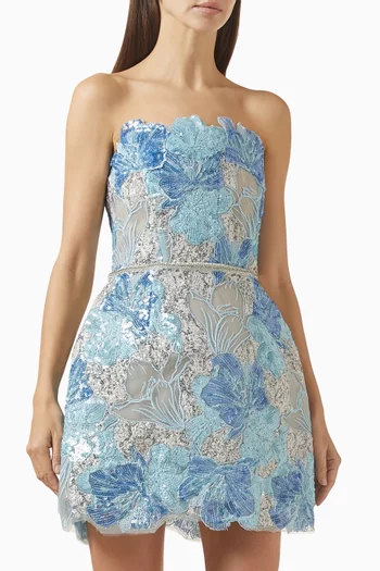 Jasmine Maraya Strapless Mini Dress