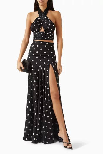 Cleopatra Polka-dot Set