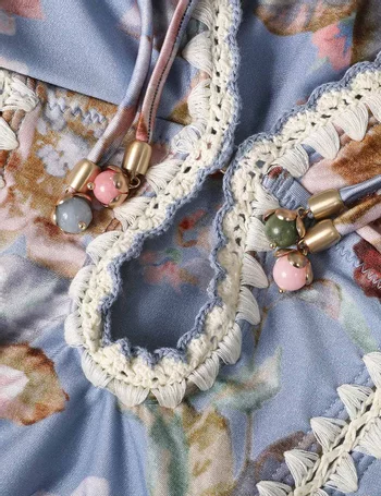 Awaken Crochet Keyhole One-piece Swimsuit