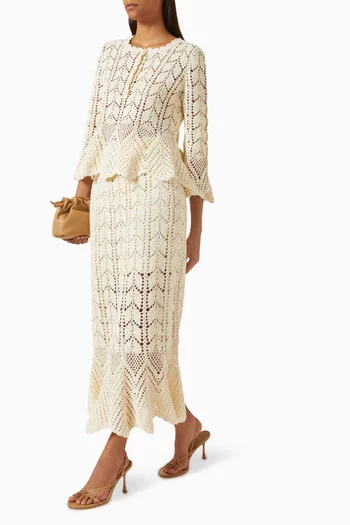 Awaken Lace Crochet Skirt