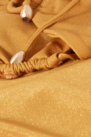 طقم بيكيني واندرلست بتصميم لامع