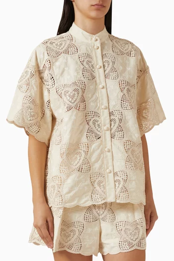 Wanderlust Shirt in Cotton Blend