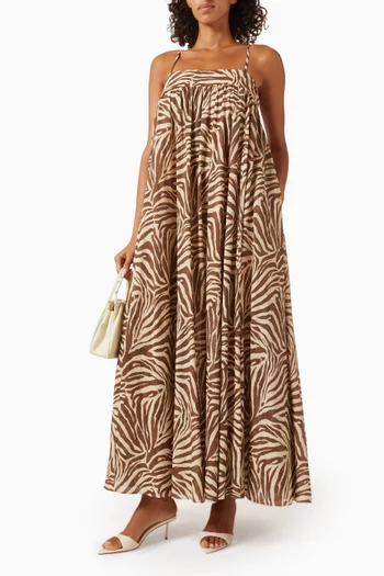 Wanderlust Maxi Dress in Cotton