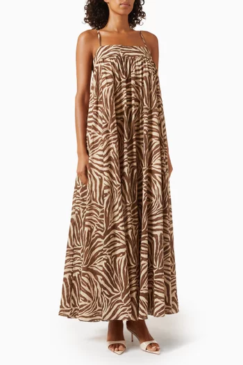 Wanderlust Maxi Dress in Cotton