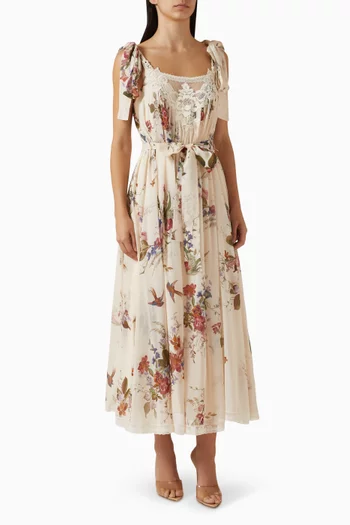 فستان بيشنس بتصميم سهل الارتداء مزيج