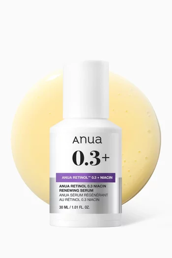 سيروم الريتينول 0.3 والنياسين لتجديد البشرة، 30 ملل