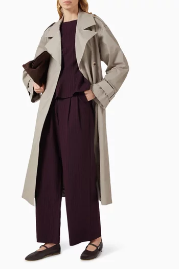 بنطال ياسبورلا بقصة ساق واسعة