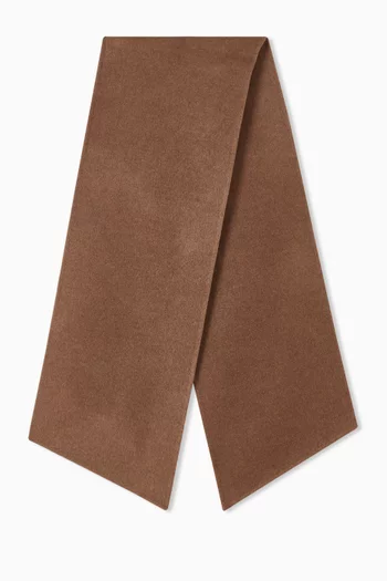 وشاح بوجهين صوف مارينو وكشمير