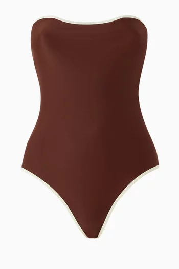 Sienna Matte One-piece Swimsuit