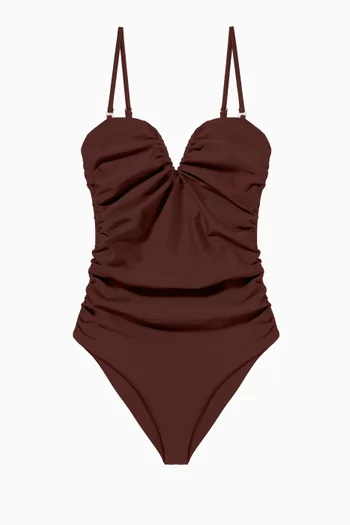 Calla Matte One-piece Swimsuit