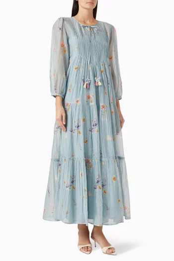 Meryl Printed Maxi Dress