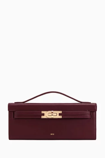Bria Structured Top Handle Bag in Vegan Leather
