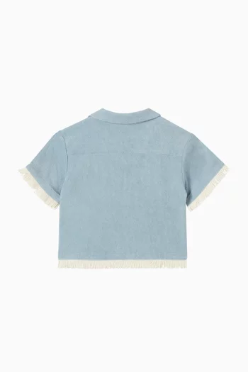 بلوزة أويكن قماش تيري