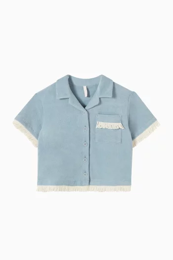 بلوزة أويكن قماش تيري