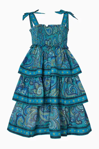 Patience Tiered Dress in Cotton