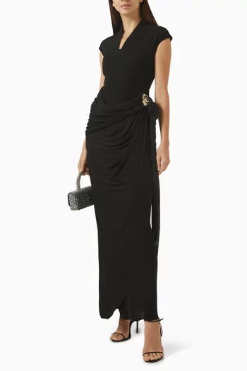 فستان دارفنتري بدرابيه