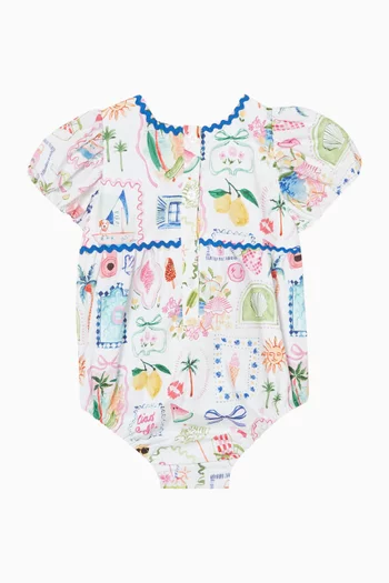 Summer Vacay Romper in Cotton