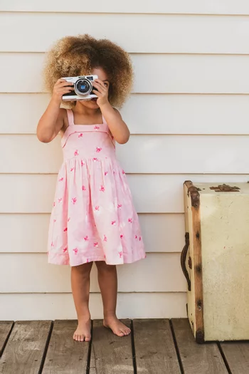 Summer Vacay Embroidered Dress in Cotton