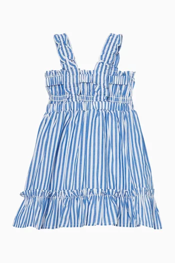 Summer Vacay Stripe Dress in Cotton