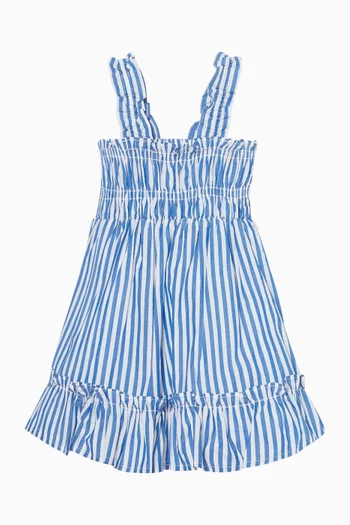 Summer Vacay Stripe Dress in Cotton