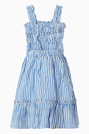 Summer Vacay Stripe Dress in Cotton