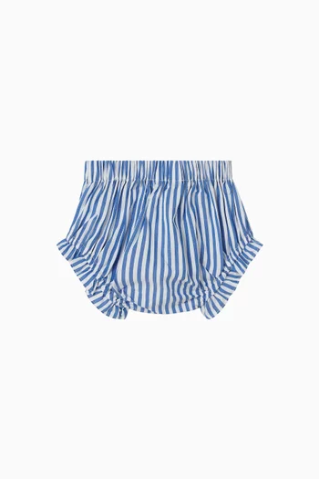 Summer Vacay Stripe Bloomers in Cotton
