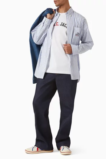 تي شيرت بقصة مربعة قطن ايه.بيه.سي. × مارك جاكوبس