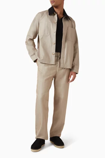 Rino Polo Shirt in Cotton & Silk