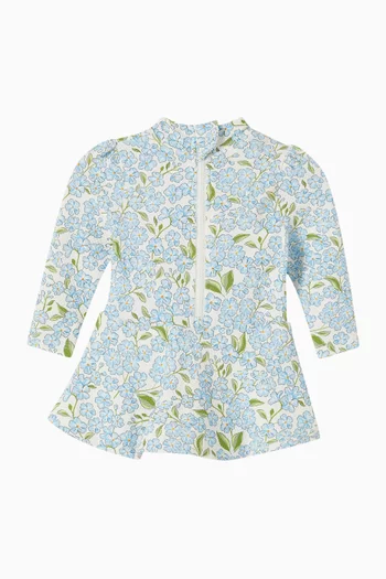 Valentina Floral-print Bodysuit