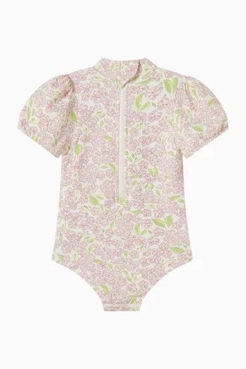 Valentina Floral-print Swimsuit