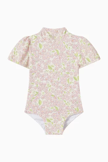 Valentina Floral-print Swimsuit