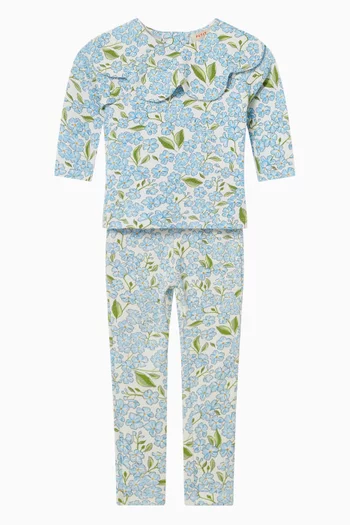 Petal Floral-print Rashguard