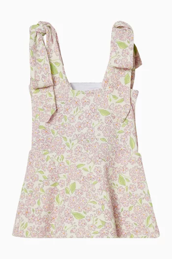 Lola All-over Floral-print Swimsuit
