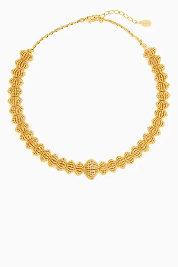 قلادة رافي نوفا نحاس مطلي ذهب عيار 24