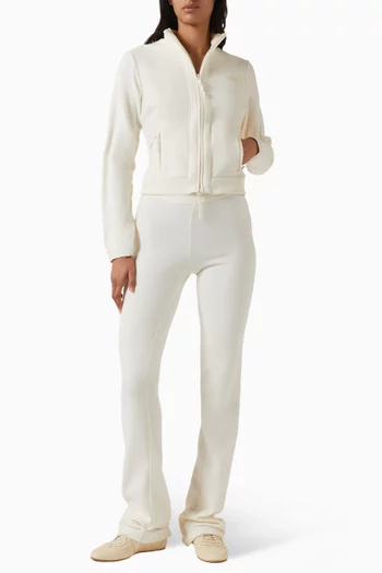 Fleece Lounge Fitted Jacket