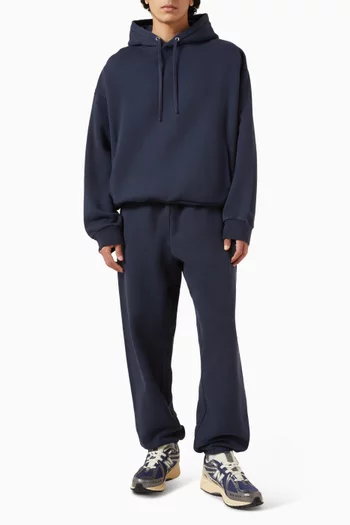 كنزة بغطاء رأس ورباط تضييق صوف قطني