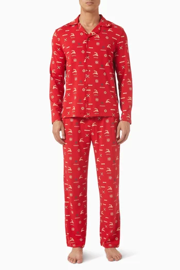 طقم بيجاما جيرسيه