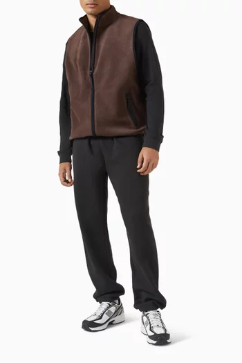 Zip-front Vest in Fleece
