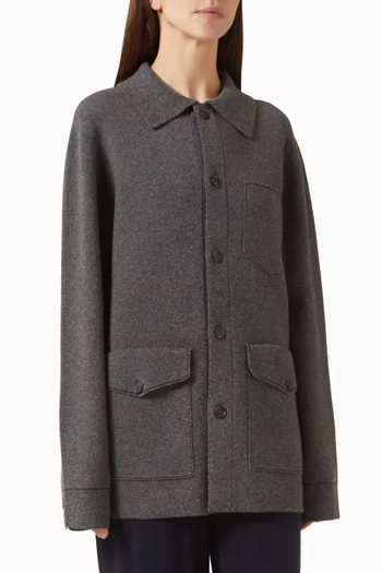 جاكيت انديستيري منسوج من كشمير