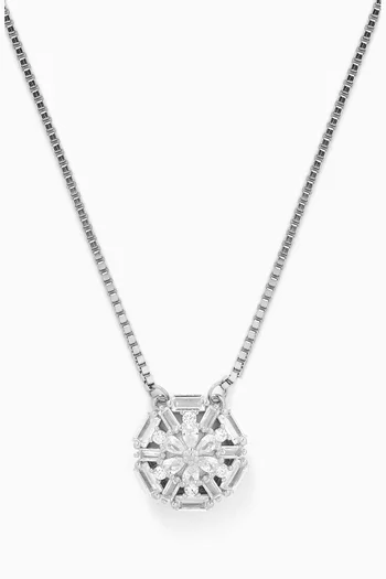 قلادة بدلاية فضة إسترلينية