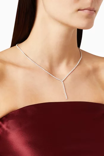 قلادة بسلسلة متدلية فضة إسترلينية